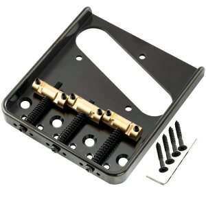 Musiclily Ultra 10.8mm �e���L���X�^�[�u���b�W 3WAY �u���X�T�h�� �A���~���v���[�g ���B���e�[�WTL �G���L�M�^�[�p�A�u���b�N