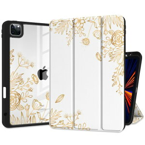 Barianda iPad Pro 11�C���`�ی�J�o�[M2 4/3/2��2022 2021 2020�����w�ʂ�TPU�h�U�t���[���J�o�[�t���A�y���z���_�[�t���g�уP�[�X+�����E�F�C�N�A�b�v/�X���[�v�A���F�̏���