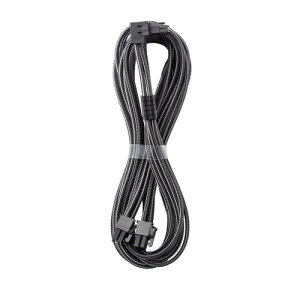 CableMod RT-Series Pro ModMesh Sleeved 12VHPWR 90° StealthSense PCI-e Cable for ASUS/Seasonic/Phanteks - Variant B (Carbon, 16-pin to Dual 8-pin, 60cm)