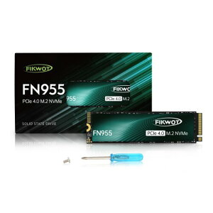 FN955 M.2 SSD 2TB 2280 PCIe Gen4.0x4 (őǍ:7350MB/s) ϋv3D NAND TLCtbV NVME SSD SLCLbV YƗpSSD PS5/m[gPC/fXNgbvpXg[Wg 5N[J[ۏ