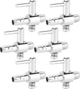 オーディオファン 一方コック ネジ型 エアレーション 分配管 水槽用 空気ポンプ エアー 調整 調節 調整金具 観賞魚 バルブ 栓 コック めだか 塩ビ 配管 分ける 業務用 エアーポンプ エア