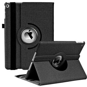 iPad 9 P[X 10.2C` iPad 9/8/7 P[X (2021/2020/2019f) 360x] ϏՌJo[ I[gXbv@\ 3iK߉\ z_xgt (ubN)