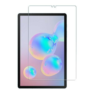 ELMK For Samsung Galaxy Tab S6 �K���X�t�B���� galaxy TAB S6 SM-T860/SM-T865 �t���ی십���K���X�t�B���� ���{���f�ވ��Ɏq���E���d�x9H �E�����ߗ��E�ϏՌ��E�h�o�E��U�h�~�E�w��h�~�E��ʑN�₩
