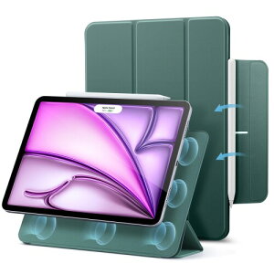 ESR iPad Air 13C` P[X (M3/M2A2025/2024) iPad Pro 12.9 pJo[ 6/5/4(2022/2021/2020) ̓}Olbgz XȎO܂X^hP[X Pencil Pro/USB-CΉ EFCN/X[v