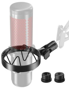 Etour HyperX Quadcast�Ή� �}�C�N�V���b�N�}�E���g �|�b�v�K�[�h�t�� �U���h�~ 1/4 & 3/8�l�W�A�_�v�^�t�����[�J�[2�N�ۏ� �u���b�N