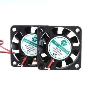 ANMBEST 2�_�Z�b�g 4010�T�C�����g �u���V���X��p�t�@�� 2�s���u���V���X4CM�t�@��DC 12V 0.1A 40mm X 40mm X 10mm 3D�v�����^�[���i�̗�p�pPC�P�[�X CPU�N�[���[ �X���[�u�x�A�����O 9�u���[�h