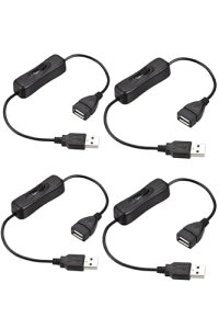 ?YFFSFDC USB P[u I/ItXCb`t USB A IX X P[u ON/OFF USBXCb` USBdP[u 30cm 4{
