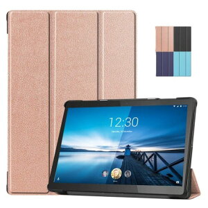 Lenovo Tab M10 FHD Plus �ɑΉ� �P�[�X�J�o�[ ���^ ���m�{ Tab M10 FHD Plus (2nd Gen) TB-X606F 10.3�^ �X�^���h�@�\ FASY �}�O�l�b�g���� �X���� �y�� �ϏՌ� ������� PU���U�[ ��ʕی� �^�u���b�g�S�ʕ�