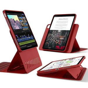 ESR iPad Air 13インチ ケース (M3/M2、2025/2024モデル)専用 取外し可能なマグネットカバー付き回転式ケース 縦向き/横向きスタンド 9段階の角度調節可能 Pencil Pro/USB-C完全対応 Shiftシリーズ レ