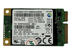 MZ-MPC0320/0L1 PM830 Series 32GB MLC SATA 6Gbps mSATA SSD/p/胁[J[/m[gp\RA^ubgAfXNgbvp