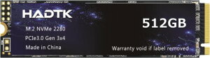 HADTK 512GB 2280 NVMe M.2 PCIe3.0 Gen3x4 ^SSD 3D NAND TLC`bv d  ϋv [J[3Nۏ