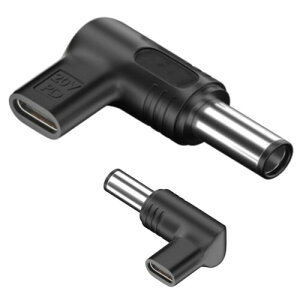 fine-R USB-C  DC 7.4×5.0mm o m[gp\Rp ϊA_v^[ PD[dΉ [dvO 20V 5A HPp ^CvC dϊ USB-CA_v^iPLیij (07-7450HP)