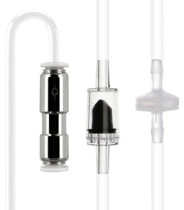 Clscea クレシー AC300-JP 逆流防止弁 逆止弁 ワンタッチ継ぎ手 エアーポンプ CO2ボンベ 3個セット