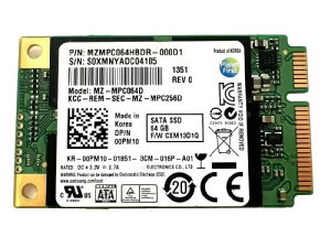 PM830 Series MZ-MPCO64D 64GB MLC SATA 6Gbps mSATA SSD/p/胁[J[/m[gp\RA^ubgAfXNgbvp