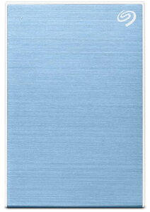One Touch 2TB External HDD with Password Protection ? Light Blue, for Windows and Mac, with 3 yr Data Recovery Services, and 4 Months Adobe CC Photography (STKY2000402)