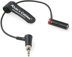 Alvin's Cables ���^Mini-XLR 3�s���I�X - 3.5mm-TRS���b�N�I�[�f�B�I�P�[�u�� Canon-EOS-C70 - �[���n�C�U�[-EK-100 G4/G3 RodeLink TA3M���璼�p3.5mm�l�W-TRS�P�[�u�����b�h