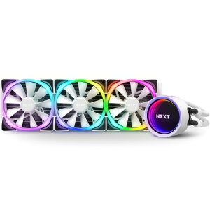 NZXT KRAKEN X73 �ȈՐ���CPU�N�[���[ RGB�t�@������ 360mm RL-KRX73-R1 FN1526