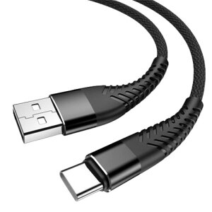 USB Type C �P�[�u���Z�� 3A �}���[�d �P�[�u���^�C�vC �P�[�u�� �i�C�����҂� USB-A to USB-C �P�[�u�� Galaxy S22 /S21 /S20 /S10+ /S10 /S9+, Huawei P40 /P30 /P20 /P10, Google Pixel, Sony Xperia XZ /L1 (�u���b�N, 25cm)