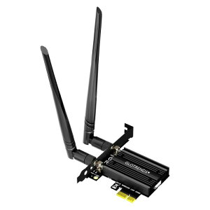 GLOTRENDS BE6500 WiFi 7 PCIe WiFi�J�[�h�i�f�X�N�g�b�v�p�jAMD/Intel�f�X�N�g�b�vPC�Ή� MT7925B�R���g���[���[���� Bluetooth 5.4 Windows 11/Linux/macOS�݊�