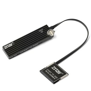 ZITAY M.2 2280 SSD  CFast 2.0 ւ̃Ro[^[ACAN0N XC10 EOS 1DX Mark II Black*magic URSA Mini EF Z CAM E2 p