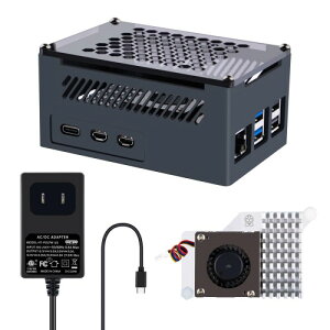 GeeekPi ^P[X for Raspberry Pi 5 { ANeBuN[[ { 27W USB-C d Ή 1GB/2GB/4GB/8GB