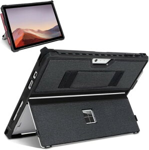 12.3C` Microsoft Surface Pro 7+/7/6/5/4/LTE یpȃJo[P[XAX^CXyz_[ƃnhXgbvtA^CvJo[L[{[hƌ݊AubN