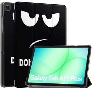 Gosento For Samsung Galaxy Tab A11+ �P�[�X �X�^���h�@�\�t�� �J���O�ܔ��^�X�^���h�P�[�X PU���U�[ �J�o�[ (YJ�j
