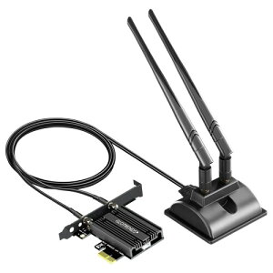 GLOTRENDS WiFi 5 PCIe J[hAfXNgbv PC p 2 [gAeiAIntel 7265 `bvA802.11acABluetooth 4.2AT|[g Windows 11/10/7/LinuxAT|[g Intel/AMD }U[{[h