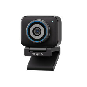 YoloLiv YoloCam S3, 4K �X�g���[�~���O�E�F�u�J�����A1/1.28 �Z���T�[�APDAF�I�[�g�t�H�[�J�X�A4K 30FPS�A4x �Y�[���A���C�u�z�M�E�|�b�h�L���X�g�E��c�E�r�f�I�ʘb�p (Mac/PC�Ή�)