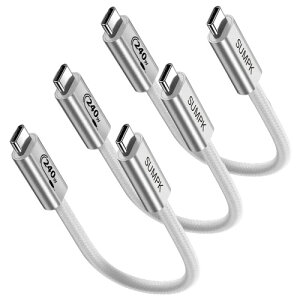 240 W USB C�P�[�u��20 cm�ASUMPK�ZUSB C����USBC�P�[�u����iPhone 15 Pro/15 Plus/15 Pro Max�AMacBook Pro/Air�ADell XPS�AGalaxy S 23�ƌ݊���������