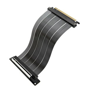 ANQUORA PCIe 5.0 ���C�U�[�P�[�u�� PCIE 5.0 x 16 Gen5 128GB/s �o�����ʐM���x �t���b�g �t���L�V�u�� RTX 5090/5080/5070/5060/RX 9070�Ή� ����GPU�}�E���g�p�����P�[�u�� (15cm)