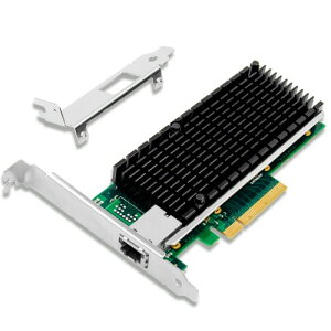 XZSNET 10Gb PCI-E LANJ[hAIntel X540`bv, Intel X540-T1݊, 10G VORJ45|[g NIClbg[NJ[h, PCI Express X8 C[TlbgA_v^[Windows/Windows Server/Linux/FreeBSD/VMware ESXiT|