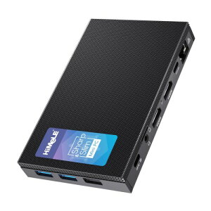 HiMeLE �T�C�����gMini PC Quieter4C N100���f���i�ő�3.4GHz�j��12����Alder Lake ���ځb������32GB/�X�g���[�W512GB�}�C�N���R���s���[�^�[ HDMI�f�B�X�v���C�Ή����t���@�\USB-CWi-Fi5�EBluetooth5.1�E�M�K