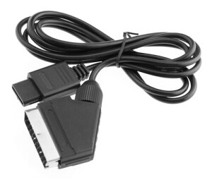 1.8 m RGB Scart�r�f�IAV�P�[�u�����[�h�̓X�[�p�[�C�V��Super Nintendo N64 NGC SNES�ƌ݊���������