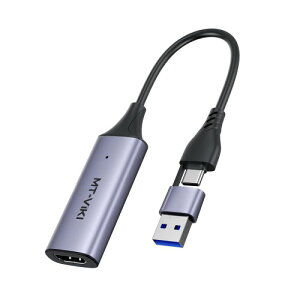 MT-VIKI HDMI Lv`[{[h 1080P 60FPS 4K rfILv`[ 2in1 USB Type C f^ECuzMp Lv`[{[h