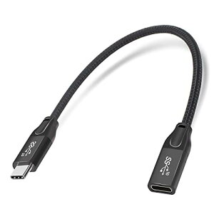 Mauknci USB 3.1 Type C P[u Gen2 10Gbps 5A}[d 0.3m USB C IX to USB C X R[h rfI//f[^]ɑΉ