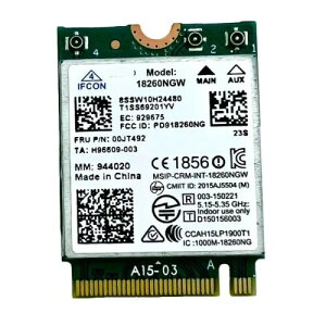 Laptopdiyparts m{ɓK 00JT492 Ce Tri-Band Wireless-AC 18260 18260NGW WiGig (802.11ad) Wi-Fi (802.11ac/agn) + Bluetooth 4.1 M.2 J[h for Thinkpad X260 X270 T460 T460s Yoga 260, X1 Yoga, X1 Carbon 2016