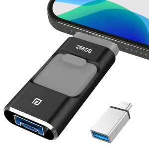 4in1 iPhone USB256GB  obNAbv iPadΉ usb[ eʕs XCh iOS/Type-C/usb/Micro usb OtUSB X}z ʐ^f[^ۑ Phone/PC/Macbook/iPadΉ sN Phone16/ 15 Pro/