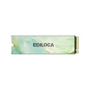 Ediloca SSD 256GB M.2 2280 PCIe Gen3×4 NVMe �ő�ǂݏo��3000MB/s �ő发������1000MB/s 3D NAND�̗p ����SSD �����d�� �ϏՌ��� ���[�J�[3�N�ۏ�