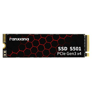 fanxiang SSD 256GB PCIe Gen3.0×4 M.2 Type2280 NVMe 1.4 ����ssd 3D NAND���� HMB�̗p SLC�o�b�t�@�Z�p Trim�@�\ AES�Í����@�\���� ������ ���ϋv �Q�[������ S501 ���K�ۏؕi ���[�J�[5�N�ۏ�