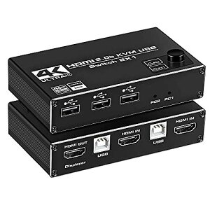 USB HDMI KVMXCb`AKVM HDMIXCb`fAfBXvC21oDP KVMXCb`2|[g4K60Hz HDMI KVMXCb`Lv^[L[{[h}EX1080