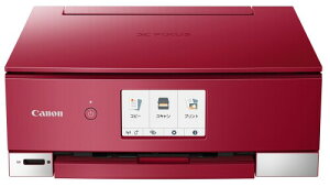 �����f�� Canon �v�����^�[ �C���N�W�F�b�g�����@ PIXUS TS8230 RED (���b�h)