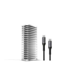 TERRAMASTER D1 SSD Pro �O�t��M.2 NVMe SSD�P�[�X 80Gbps�b�ő�7061MB/s �����]���b�I�[���A���~���M�݌v�E�t�@�����X�É��bUSB4 / Thunderbolt 5�E4�E3 �Ή��iS SD�񓋍ځj