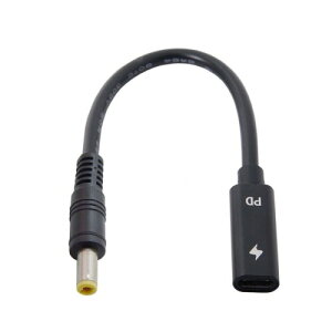 chenyang CY USB C - DC 20V 5.5x2.5mm PD 65W 充電ケーブル