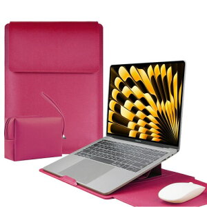 LuFiYa �m�[�g�p�\�R���p�X���[�u pc�X�^���h�ƃ}�E�X�p�b�h�t�� MacBook Air/MacBook Pro/iPad Air Pro/Surface 12/13/13.3/14/15.6/16�C���` Laptop �Ή� ���^ PU�v�p�\�R���X���[�u �m�[�gPC�C���i�[�o�b�O ��