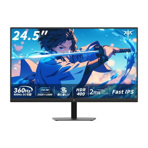 KTC 24.5�C���` �Q�[�~���O���j�^�[ FHD 400Hz Fast IPS HDR400 H25X7