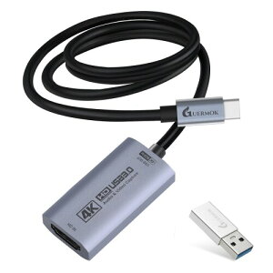 Guermok Switch�L���v�`���J�[�h�A4K@60FPS�A2K@144FPS�A3.3�t�B�[�g�AUSB3.0 HDMI����USBC�r�f�I�L���v�`���J�[�h�A�X�g���[�~���O�p�AiPad�ASwitch 2/1�APS5/4�AQuest 3/Mac/PC/OBS/Xbox�ɑΉ�