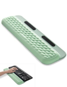 Wrist Rest VAYDEER リストレスト マジックテープ付き キーボード 手首置き 低反発 パームレスト クッション 人間工学デザイン コンピュータ/タイピング/オフィス/仕事/家庭/ゲーム用(ミン