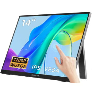MyDual ���o�C�����j�^�[ �^�b�`�p�l�� 14�C���` vesa �y�� 1920*1200 ���o�C���f�B�X�v���C �|�[�^�u�����j�^�[ ������ �����IPS�t���p�l�� ���^ USB Type-C miniHDMI �X�}�[�g�t�H��/PS4/PS5/XBOX/Switch