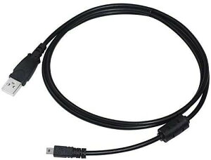 UC-E6 �����pUSB�P�[�u���J�����]���f�[�^�����[�d�R�[�h8�s�� �݊� NikonUC-E16 UC-E17 SLR DSLR D3300 D750 D7200 Coolpix L340 L32 A10 P520 S6000 S9200 S6300�f�W�^���J�����ȏ�i1.5m /�u���b�N�j